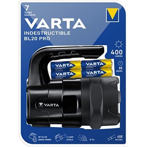 varta 18751 ındestructıble BL20 pro fener